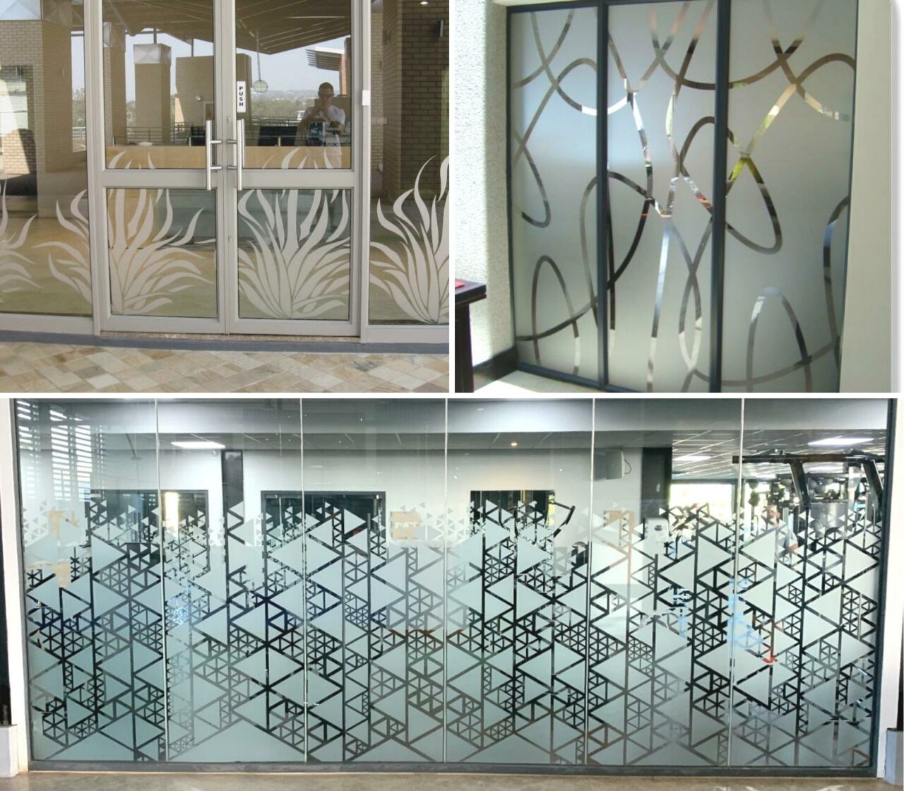 Window Frosting Frosted Vinyl Signage Octangle Marketing