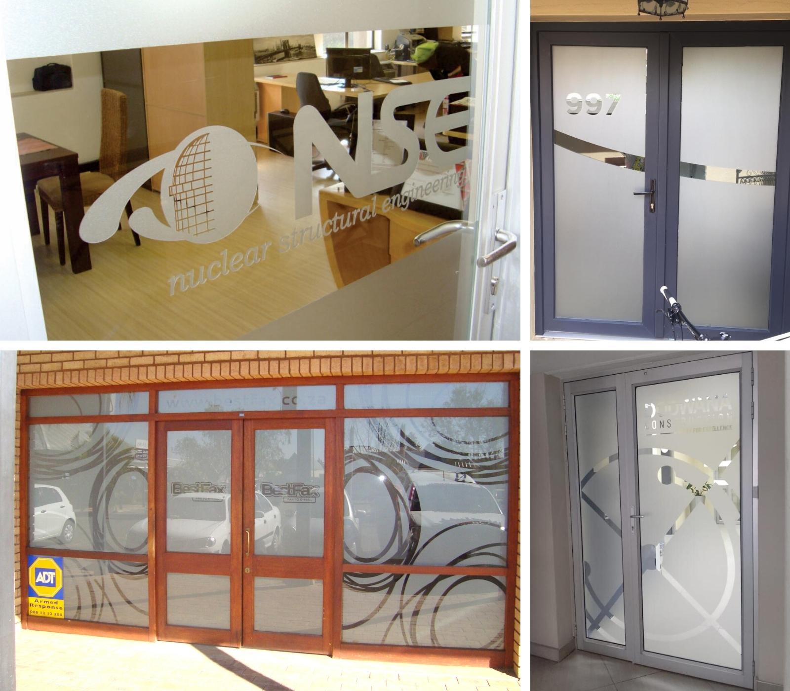 Window Frosting - Frosted Vinyl Signage - Octangle Marketing