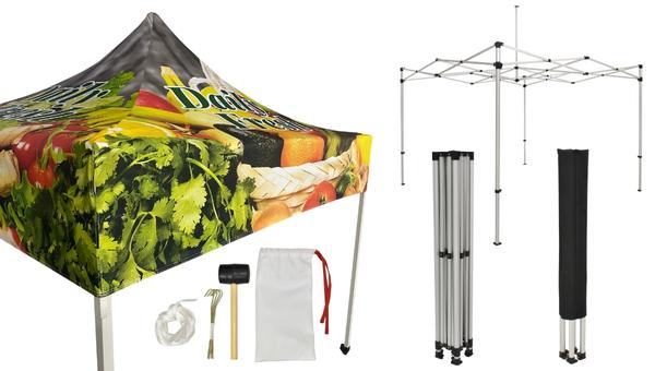 Premium Branded Gazebo Unit, Print, Bag & Tool Kit