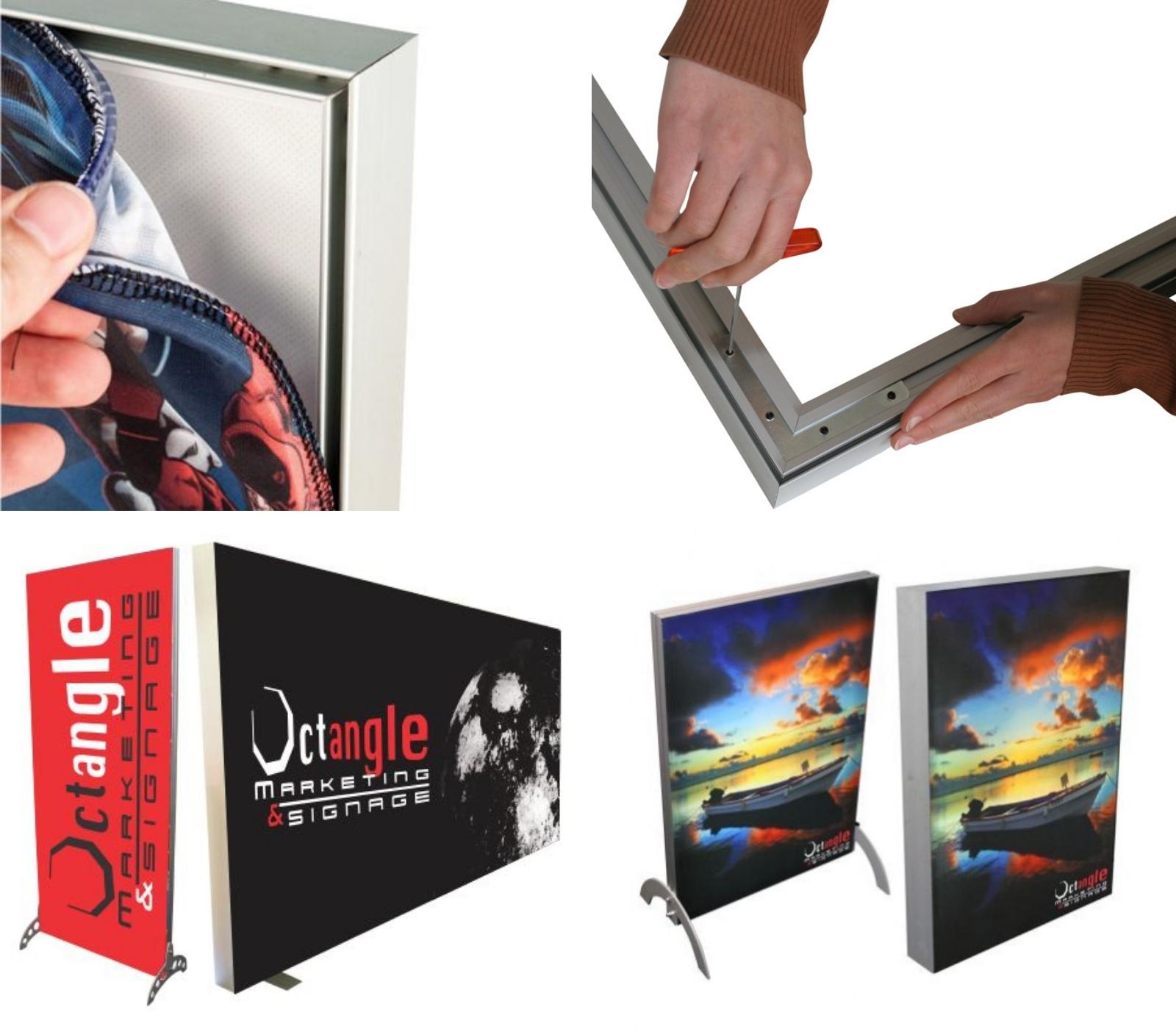 Fabric Frame Light Boxes