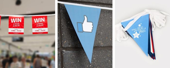 Custom Printed Pennant Flags