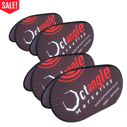 4 x Pop Up Banners - 2m 4 x Pop Up Banners - 2m